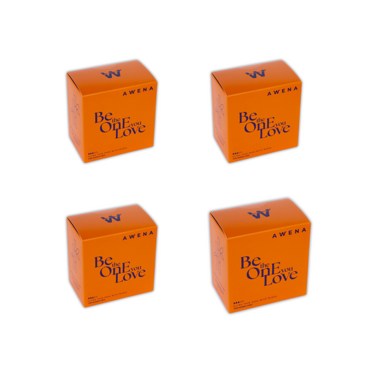 Set de 4x Absorbante din fibră de bambus 100%